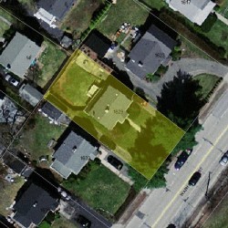1629 Washington St, Newton MA 02465-2229 aerial view