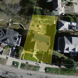 185 Commonwealth Ave, Newton MA 02459 aerial view