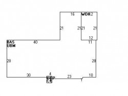 1338 Beacon St, Newton MA 02468-1727 floor plan