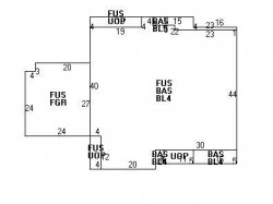 80 Dartmouth St, Newton MA  02465-2802 floor plan