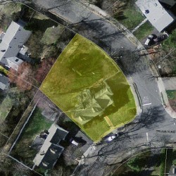 37 Truman Rd, Newton MA 02459-2639 aerial view