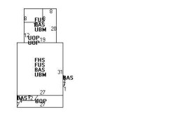 117 Crescent St, Newton MA 02466-2511 floor plan