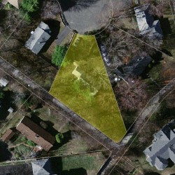 7 Shumaker Path, Newton MA  02459-3524 aerial view