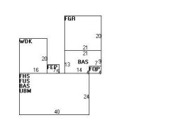 925 Centre St, Newton MA 02459-1235 floor plan