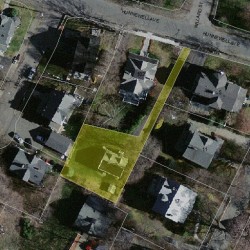 98 Hunnewell Ave, Newton MA 02458-2242 aerial view