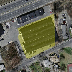 281 Newtonville Ave, Newton MA 02460-2013 aerial view