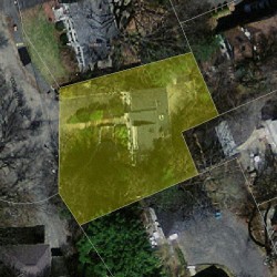 46 Cochituate Rd, Newton MA 02461-1404 aerial view