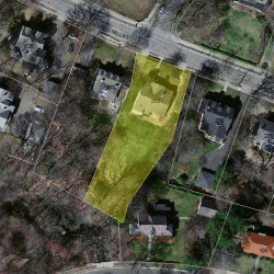 282 Mill St, Newton MA  02460-2436 aerial view