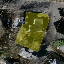 5 Jefferson St, Newton MA 02458-1709 aerial view