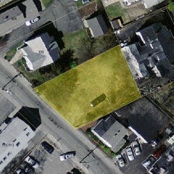 116 Adams St, Newton MA  02458-1117 aerial view