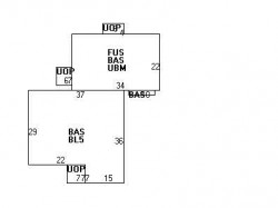 89 Jackson St, Newton MA 02459-2543 floor plan
