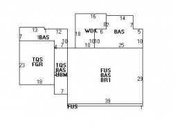 37 Ferncroft Rd, Newton MA  02468-1213 floor plan