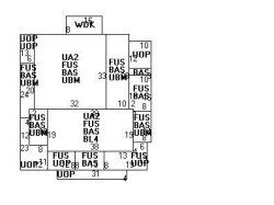 141 Webster St, Newton MA  02465-1822 floor plan