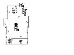 27 Warwick Rd, Newton MA 02465-1723 floor plan