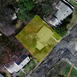 88 Elinor Rd, Newton MA 02461-1835 aerial view