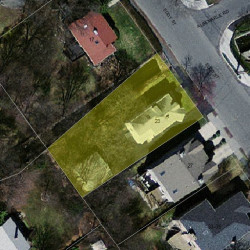 23 Eddy St, Newton MA 02465-2132 aerial view