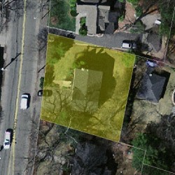 996 Walnut St, Newton MA  02461-1136 aerial view