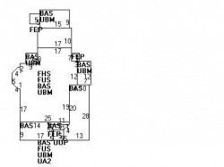 75 Walker St, Newton MA 02460-1519 floor plan