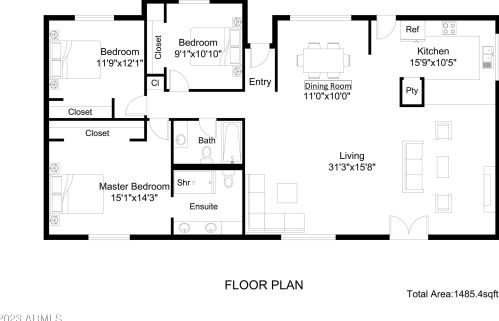 1022 Blackhawk Dr, Phoenix AZ  85024-4173 exterior