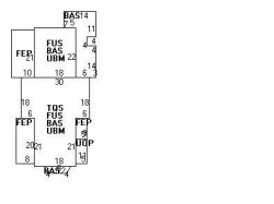 139 Winchester St, Newton MA  02461-2129 floor plan