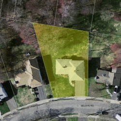 23 Selwyn Rd, Newton MA 02461-2123 aerial view
