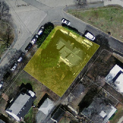 138 Central St, Newton MA 02466-2401 aerial view