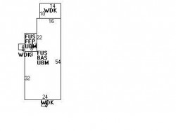 257 River St, Newton MA  02465-1435 floor plan