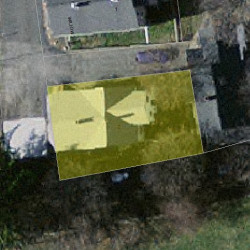 2 Willow Ter, Newton MA  02459-1833 aerial view