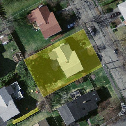 127 Olde Field Rd, Newton MA 02459-2722 aerial view