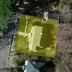 12 Avondale Rd, Newton MA 02459-1619 aerial view