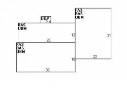 78 Los Angeles St, Newton MA 02458-1019 floor plan