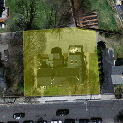 349 Elliot St, Newton MA 02464-1100 aerial view