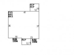 265 California St, Newton MA  02458-1050 floor plan