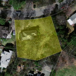 15 Howland Rd, Newton MA 02465-2937 aerial view