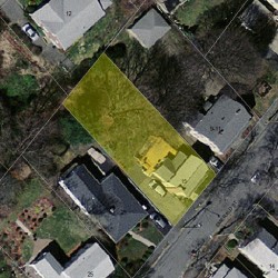 15 Emerald St, Newton MA 02458-1213 aerial view