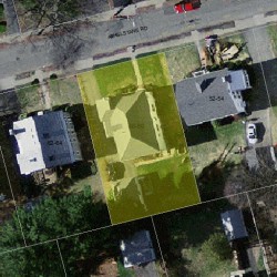 58 Athelstane Rd, Newton MA  02459-2419 aerial view