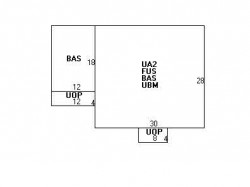 130 Ridge Ave, Newton MA 02459-2536 floor plan