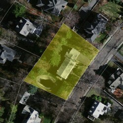 25 Beechcroft Rd, Newton MA 02458-2403 aerial view