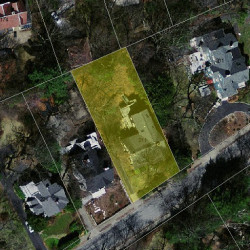 211 Highland Ave, Newton MA  02465-2511 aerial view