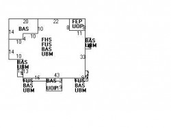 75 Bellevue St, Newton MA 02458-1918 floor plan