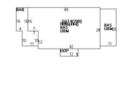 11 Mandalay Rd, Newton MA 02459-1316 floor plan
