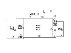 114 Dane Hill Rd, Newton MA  02461-2019 floor plan