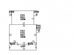 21 Waverley Ave, Newton MA 02458-2103 floor plan
