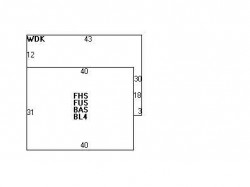 44 Carver Rd, Newton MA 02461-1008 floor plan