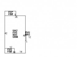 57 Gardner St, Newton MA 02458-1404 floor plan