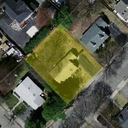 63 Albert Rd, Newton MA 02466-1302 aerial view