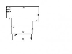 12 Cottage Pl, Newton MA  02465-1525 floor plan