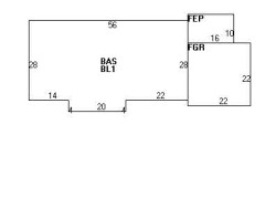 69 Karen Rd, Newton MA 02468-1123 floor plan