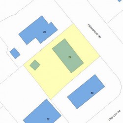 29 Pierrepont Rd, Newton MA  02462-1130 plot plan