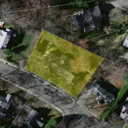 50 Hartman Rd, Newton MA  02459-3060 aerial view